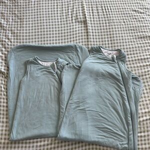 2 LARGE kyte baby sleep bags